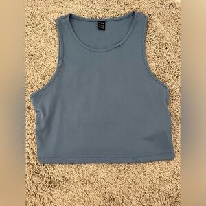 Blue and Pink Tank crop top! Both are never worn and in new condition!!